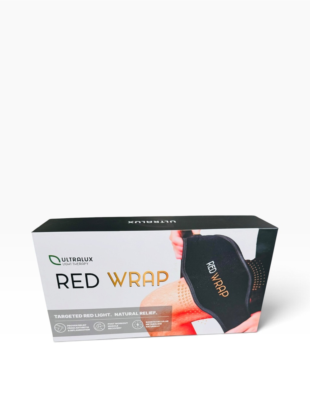 Red Wrap Targeted Red Light Therapy - Black